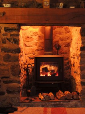 Fisherman's New Log Burner
