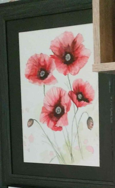 Poppies - Painted by Misty.

