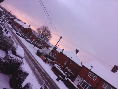 We got snow for 1st December..
