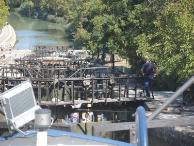 Canal du Midi locks
