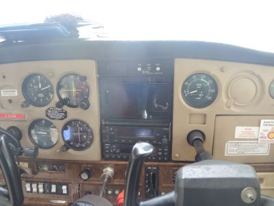 fisherman's trip in Cessna plane
