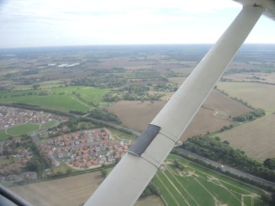 fisherman's trip in Cessna plane

