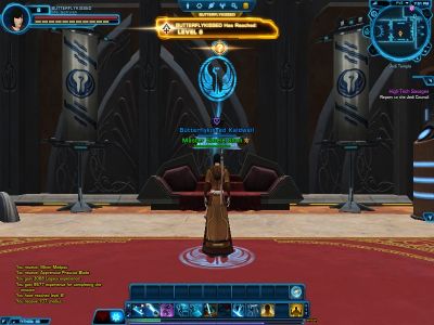 Butterflykisses' Jedi Guardian Leveling Up
