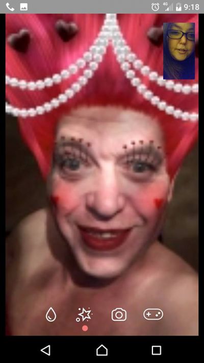 At weekends my name is......
Screenshots that get plastered all over FB when you mess with vid effects late night chatting with yer gf lol
