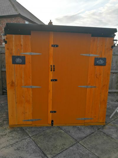 Paulie's shed....finally......
