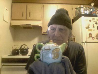 the three piece Tea Kettle... with mug
