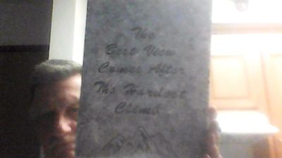 The Hardest Climb
a canvas i purchased
