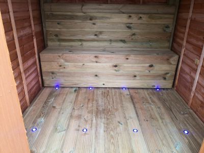 Paulie's Shed
Inside of the shed that Paulie has built.
